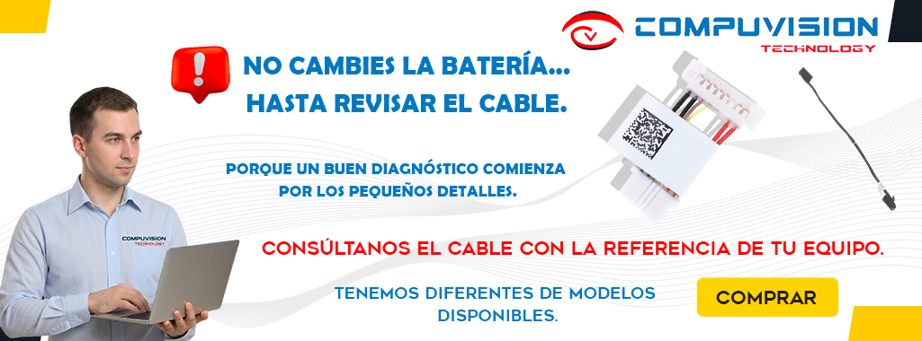 CABLES DE BATERÍA PARA LAPTOP