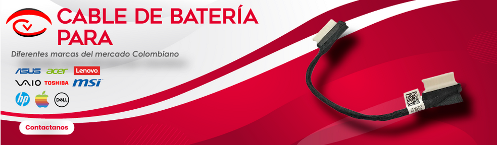 Cables de Batería para Laptops | Repuestos Originales y Compatibles | Compuvision