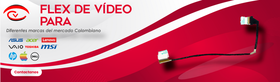 Flex de Video para Laptops | Repuestos Originales y Compatibles | Compuvision