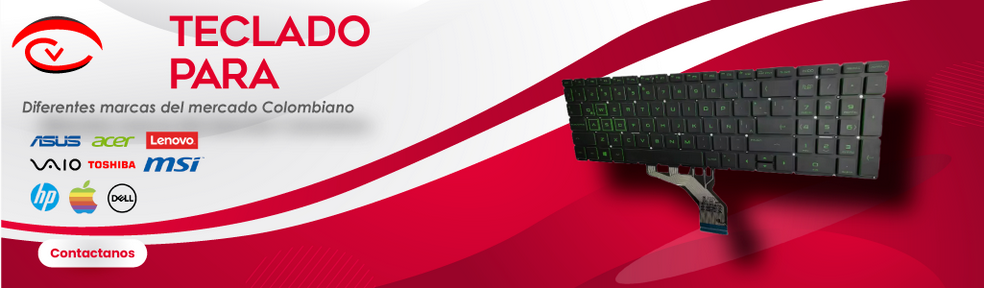 Teclados para Laptops | Repuestos Originales y Compatibles | Compuvision